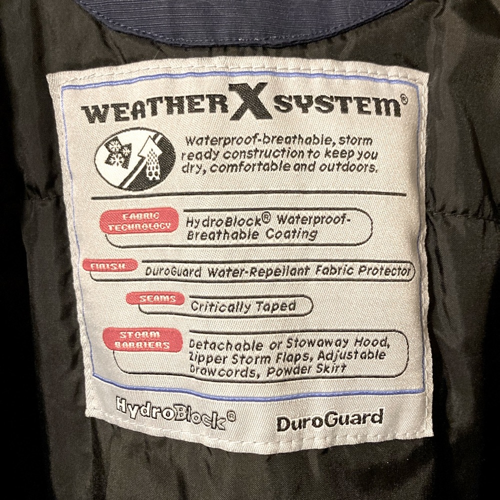 Obermeyer Ladies Ski Jacket Navy Size 8 - Picture 5 of 8